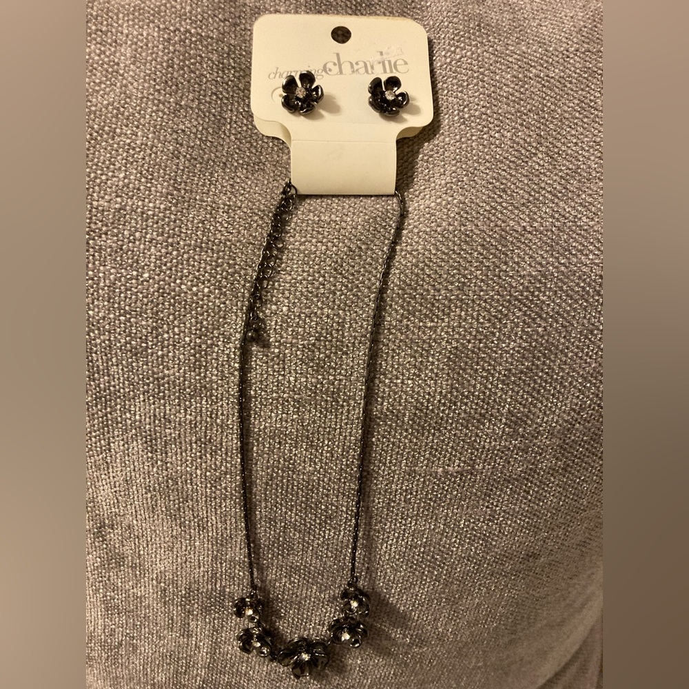 Charming Charlie NWT necklace and earrings